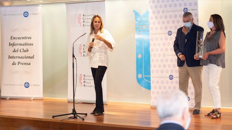 María Dueñas premio CIP autora destacada