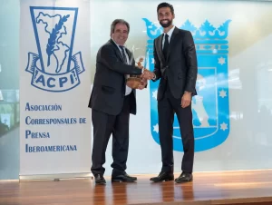 La Fundación Real Madrid recoge el premio de «Mayor repercusión internacional