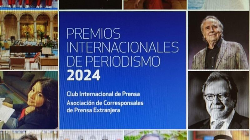 Premiados en los Premios Internacionales de Periodismo 2024