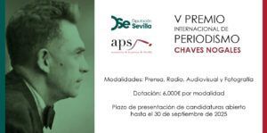 V Premio Internacional de Periodismo Manuel Chaves Nogales